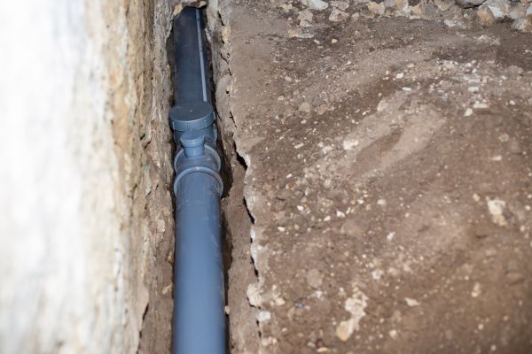 Drain Line Installation in Loveland