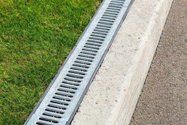 Courtyard Drain Installation in Loveland
